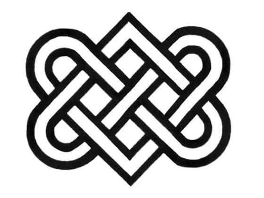 Celtic love knot;