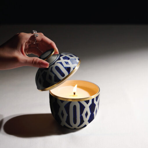 Ceramic Candle Tuay Art Nouveau Glass - Image 3