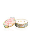 Ceramic Canister Cylinder Lotus