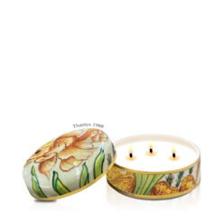 Ceramic Canister Cylinder Gold fish