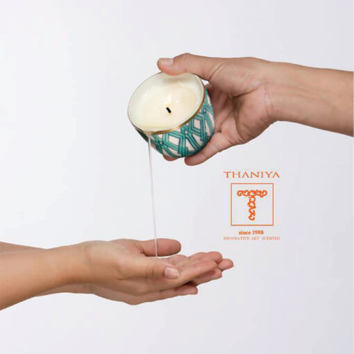 Ceramic Candle Tuay Kra Tip - Image 4