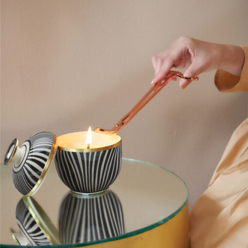 Ceramic Candle Tuay Safari Zebra - Image 5