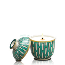 Ceramic Candle Tuay Green Tube
