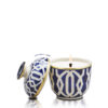 Ceramic Candle Tuay Art Nouveau Glass