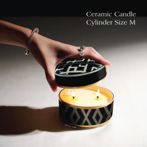 Ceramic Canister Cylinder Pok Marky - Image 9