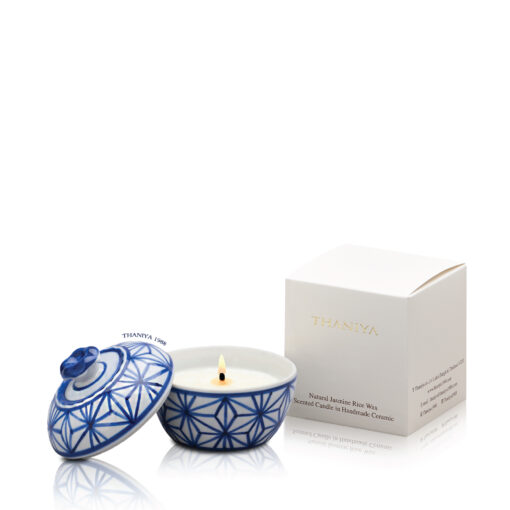 Ceramic Candle Kram Blue Star - Image 2