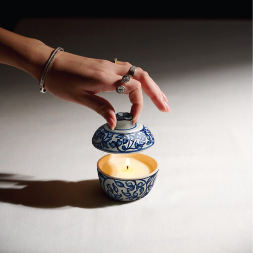 Ceramic Candle Kram Thai Botanical - Image 3