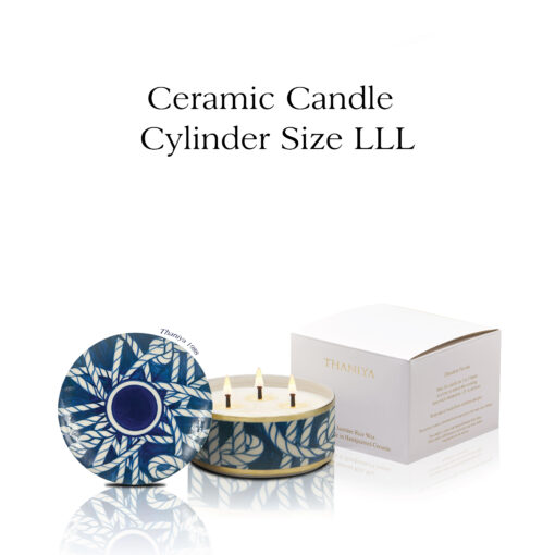 Ceramic Candle Cylinder The Rope - Image 4