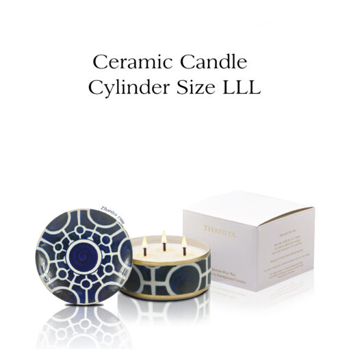 Ceramic Canister Cylinder The Circle - Image 4
