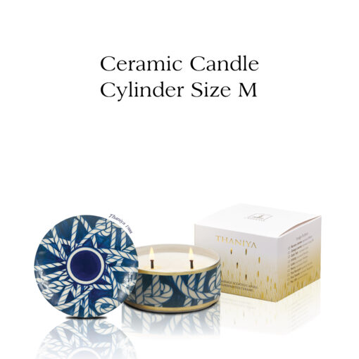 Ceramic Candle Cylinder The Rope - Image 3