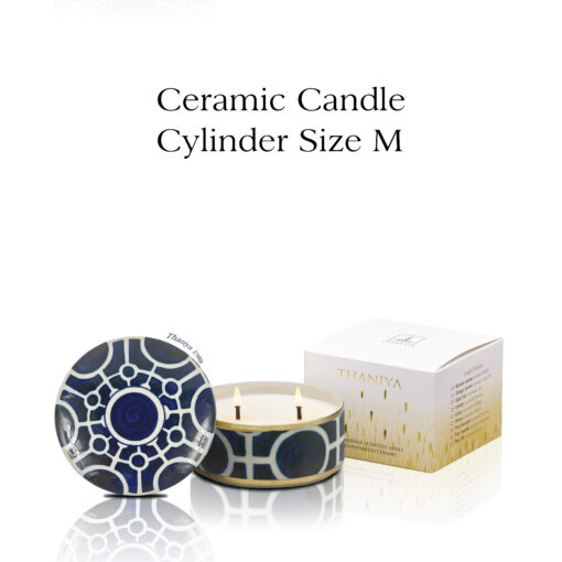 Ceramic Canister Cylinder The Circle - Image 3