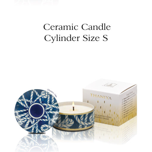 Ceramic Candle Cylinder The Rope - Image 2