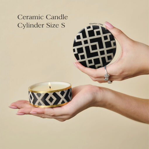 Ceramic Canister Cylinder Pok Marky - Image 5
