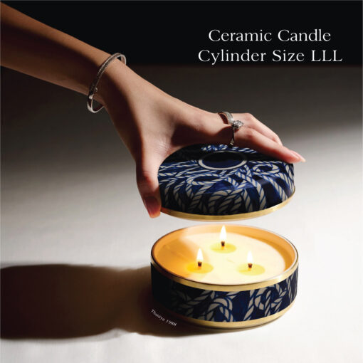 Ceramic Candle Cylinder The Rope - Image 10
