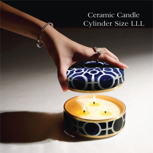Ceramic Canister Cylinder The Circle - Image 10