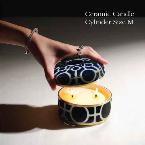 Ceramic Canister Cylinder The Circle - Image 9