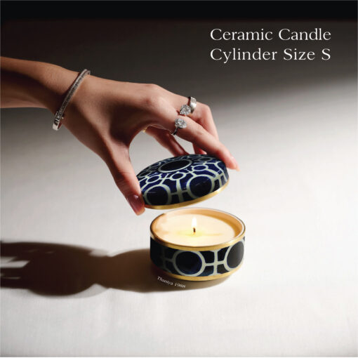 Ceramic Canister Cylinder The Circle - Image 8