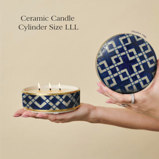 Ceramic Candle Cylinder Chess - Image 7