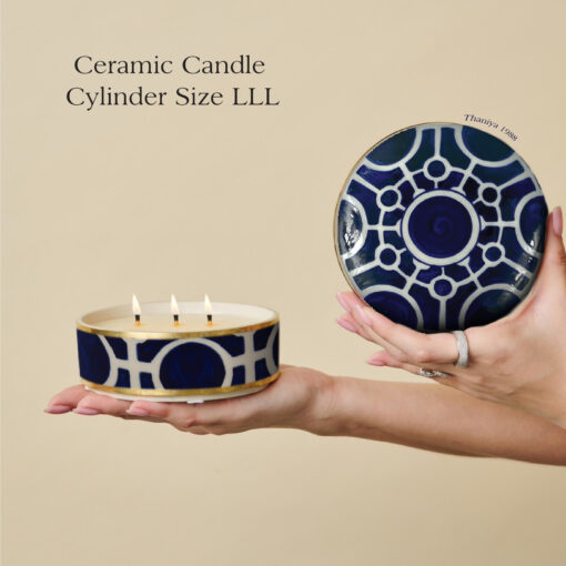Ceramic Canister Cylinder The Circle - Image 7