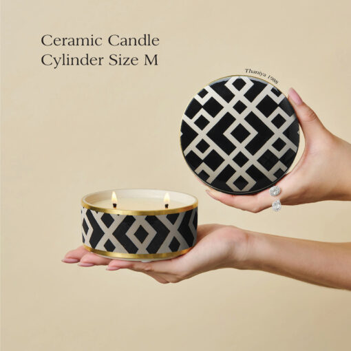Ceramic Canister Cylinder Pok Marky - Image 6