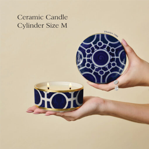 Ceramic Canister Cylinder The Circle - Image 6